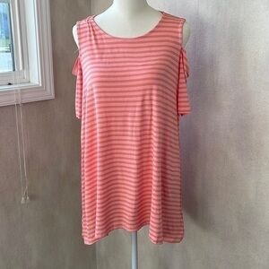 Jones New York signature cold shoulder top